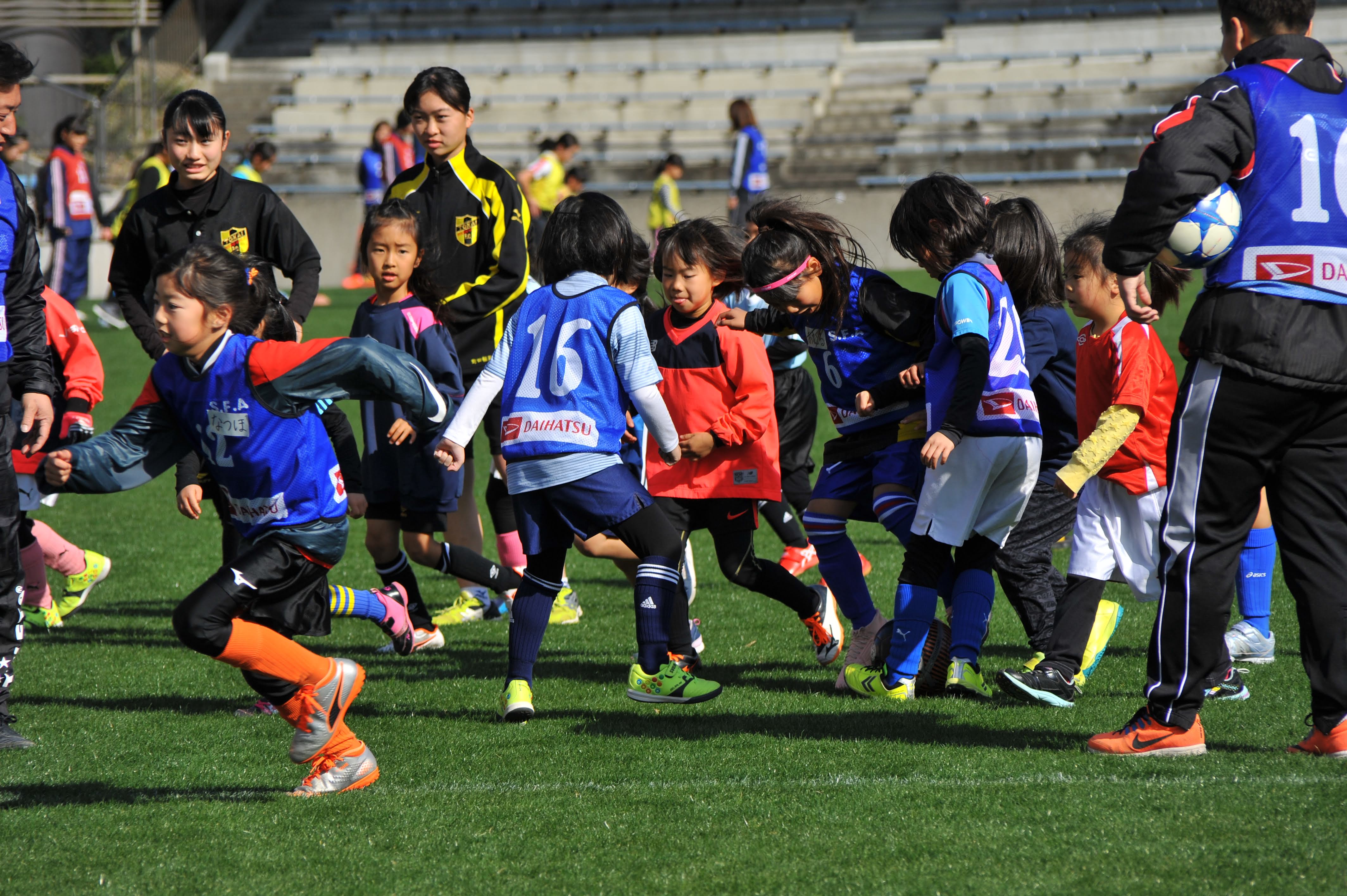 Jfaなでしこひろば In ガールズサッカーパーティー 応募数 230名 清水サッカー協会 静岡県サッカー協会中東部支部