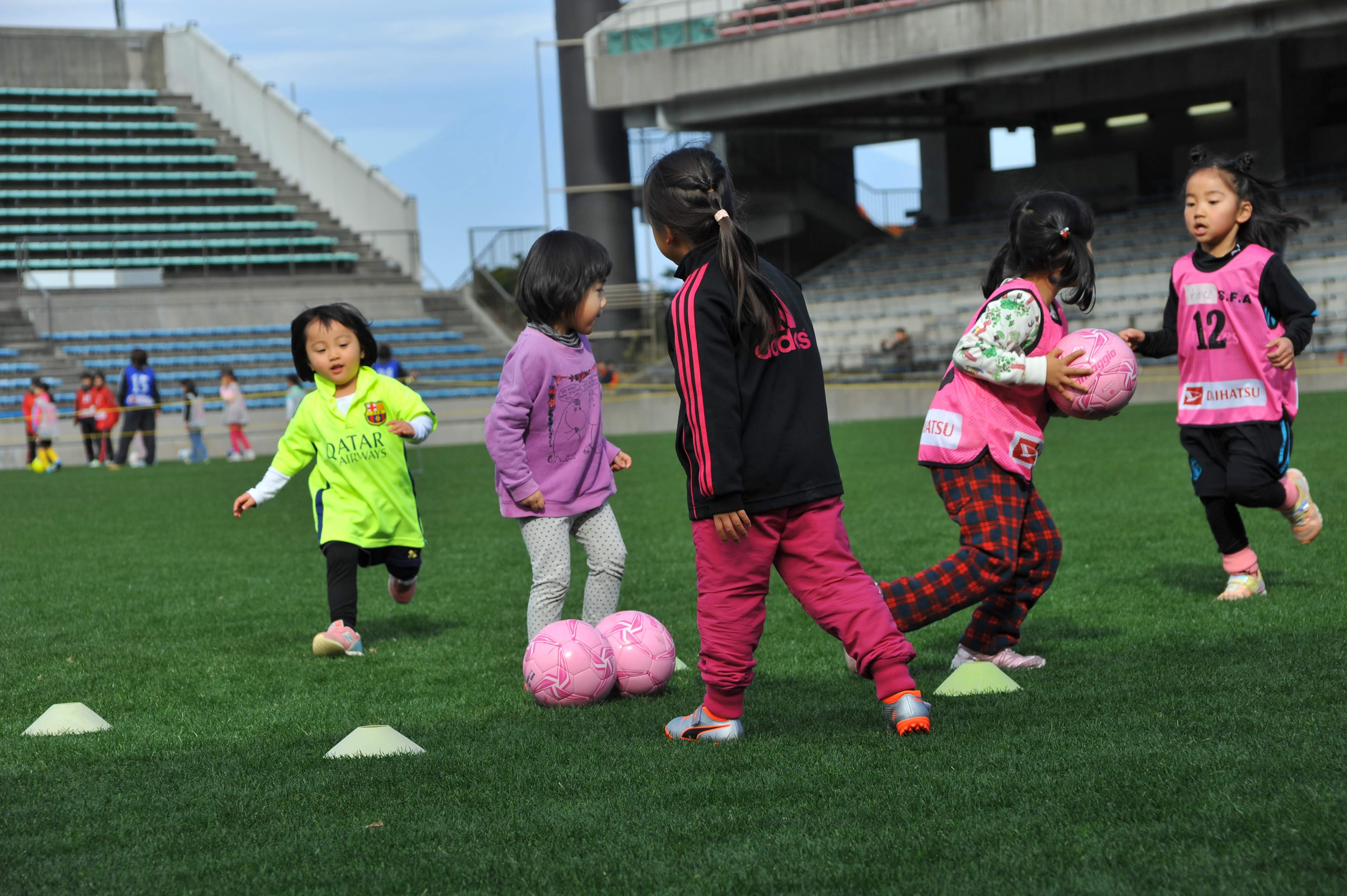 Jfaなでしこひろば In ガールズサッカーパーティー 応募数 230名 清水サッカー協会 静岡県サッカー協会中東部支部