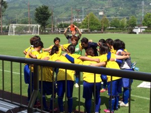 試合前の円陣